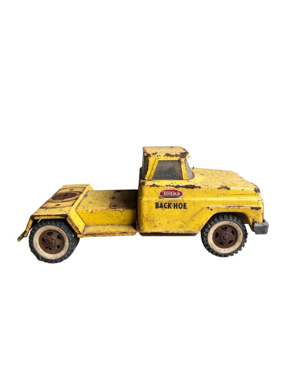 Vintage 1960's Tonka Truck Classic Metal Backhoe - Collectible